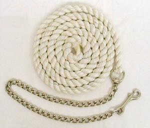 Cotton Lead with Chain