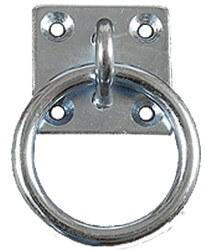 Tie Ring With Plate