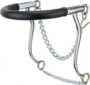 Mechanical Hackamore Rubber Covered