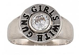 Montana Silversmith Girls with Guns Ring