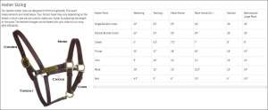 Triple-Stitched Leather Stallion Halter