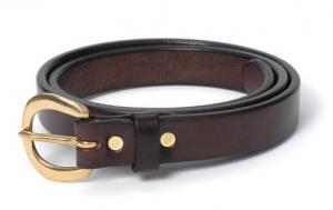 Personalized Fancy Stitched Leather Belt with Custom Engraved Nameplate -  Made in the USA — JC Saddlery Online Store