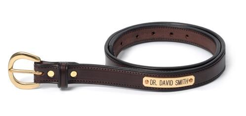 Stitched Leather Belt