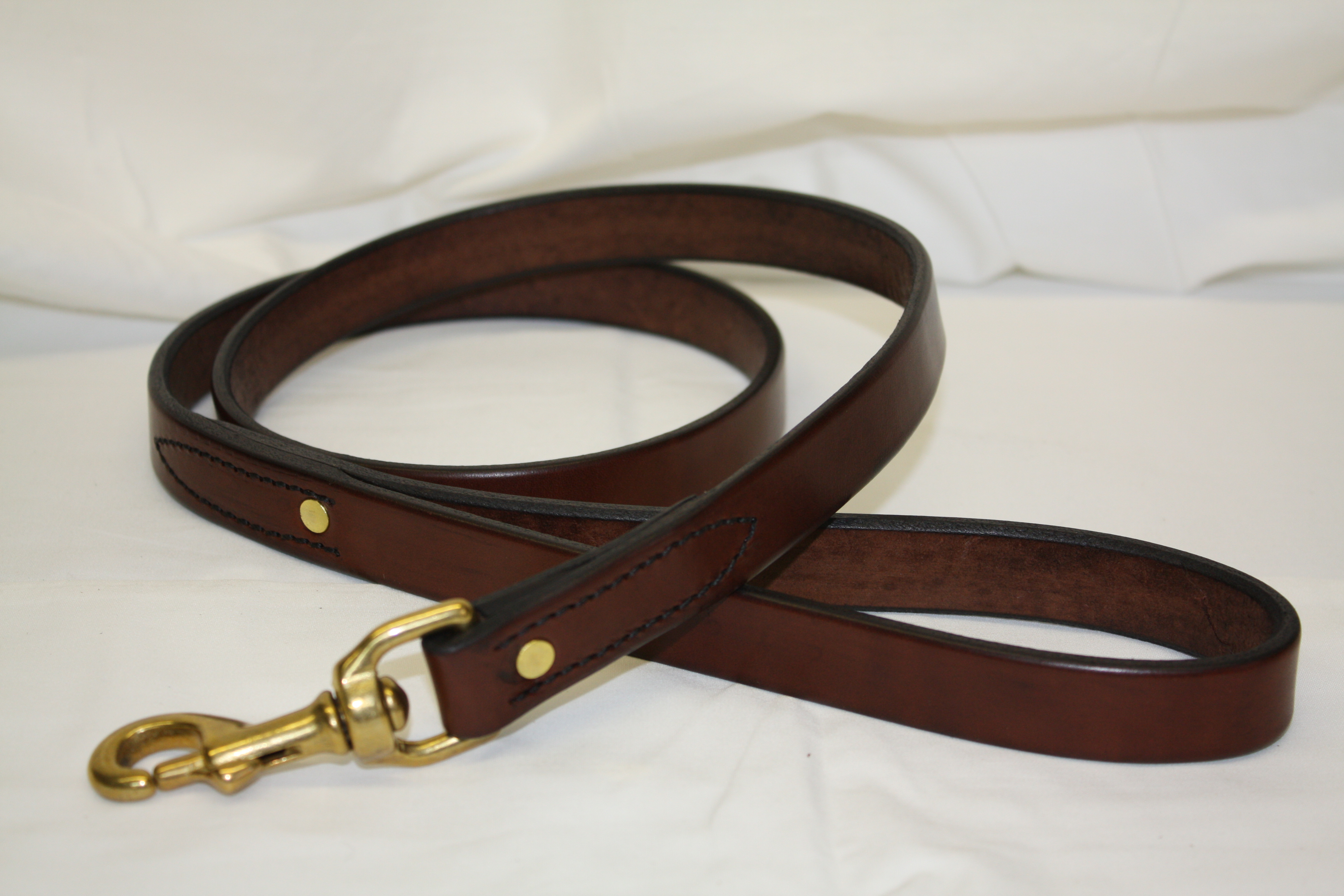 leather dog leash