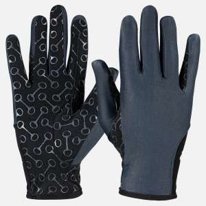 Horze Riding Glove W/Silicone Palm Print