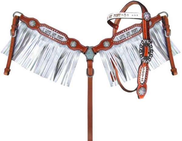 Headstall/Breast Collar- Pony Set 