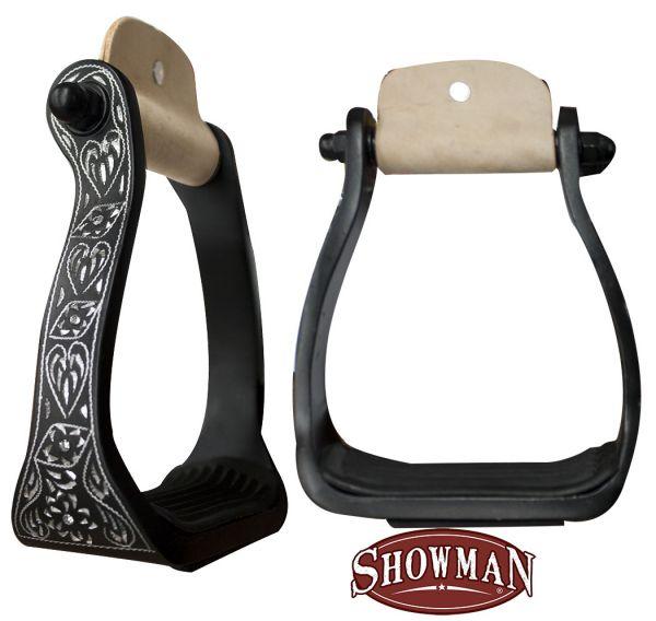 Stirrups - Aluminum Engraved