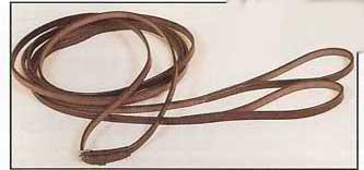 English Style Leather Draw Reins with Loops